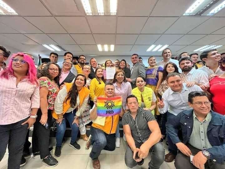 celebran registro Xóchilt Vázquez