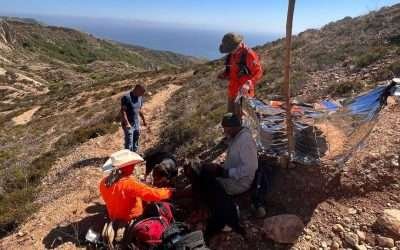 Rescató EN-SAR Ensenada septuagenario extraviado en Rancho Bonito