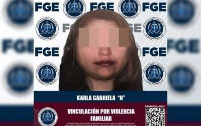 Logra FGE vincular a proceso a mamá por violencia familiar