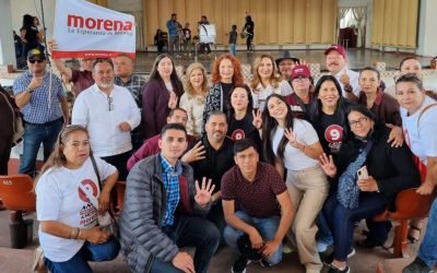 Celebran en Ensenada 9no aniversario de MORENA
