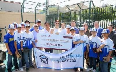 Refuerza Marina del Pilar apoyo a beisbolistas para Competencia Internacional