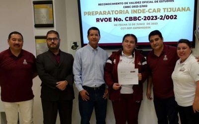 Matricula Cobach BC a 1er atleta en preparatoria para deportistas