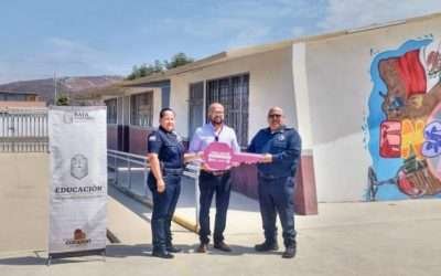 Participa Policía Municipal en programa ¨Vigilando Nuestra Escuela¨