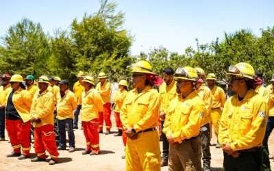 Reconocen vocación de combatientes de incendios forestales