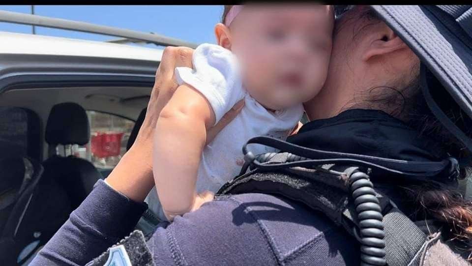 rescató FESC a bebé