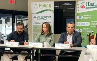 Invita Fundación Hélice a donar libros usados