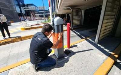 Clausuró Ayuntamiento estacionamiento del aeropuerto de Tijuana