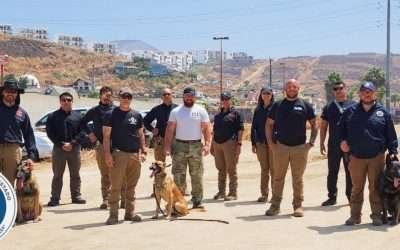 Obtiene Unidad K9 de la FGE certificación internacional