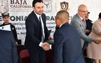 Recibe Fiscal General a 46 nuevos Agentes Investigadores