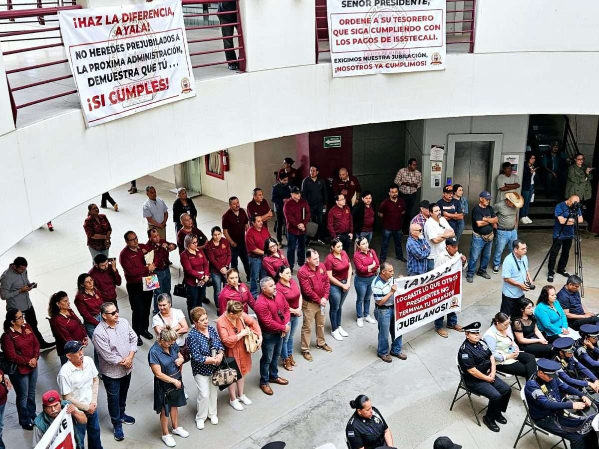 manifestación jubilados Ayuntamiento