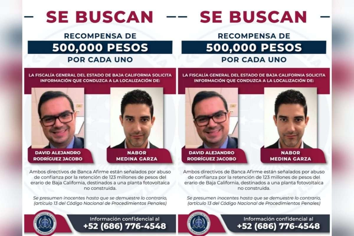 directivos banco afirme Prófugos