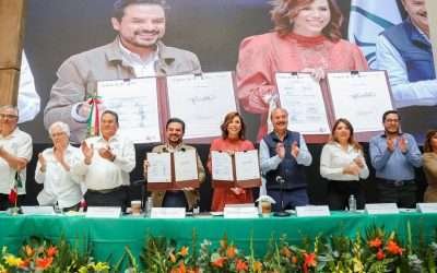 Refrenda Marina del Pilar colaboración con el IMSS
