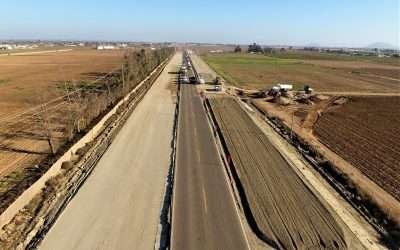 Avanza 20% modernización de carretera Transpeninsular en San Quintín