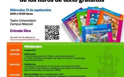 Expertos analizarán en UABC libros de texto gratuitos