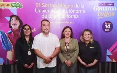 Presentó UABC 91 Sorteo Magno; Más de 41 millones de pesos en premios