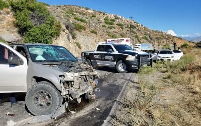 Sufren mexicalenses accidente en carretera Ensenada-San Felipe