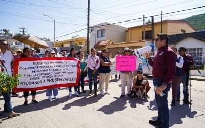 Busca alcalde solución para residentes de Amp. Moderna en defensa de espacios recreativos
