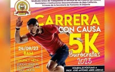 Invita Sindicato de Burócratas a participar en ¨Carrera con Causa 5K¨