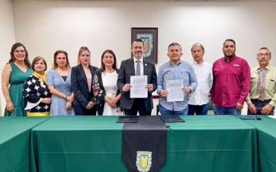 Firman CESPE y UABC convenio para perforar y equipar pozo que dará agua a planteles