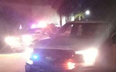 Resulta lesionado al atravesarse a unidad del Fiscal de San Quintín