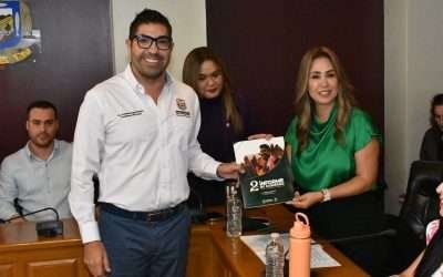 Entregó Armando Ayala 2do Informe de Gobierno al Cabildo de Ensenada