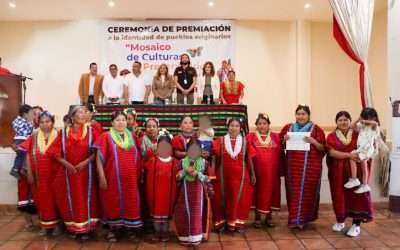 Premian a ganadores de concurso ¨Mosaico del Culturas, Preservando Nuestra Identidad 2023¨