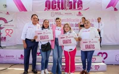 Amplía Gobierno Estatal ¨Ruta Rosa¨ de mastografías gratuitas en Baja California