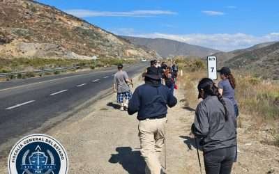 Refuerza FGE operativos de búsqueda de personas desaparecidas en Ensenada