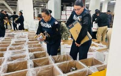 Es Segunda Región Naval centro de acopio para damnificados de huracán Otis