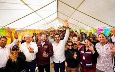 Ayala y Burgueño refrendan unidad, acción y movilización en BC