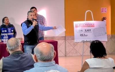 Instalará CESPE nueva red de agua potable en Costa Azul y Buenaventura