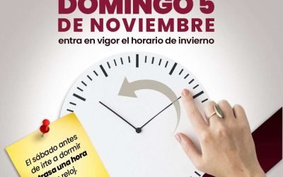 Este domingo 05 de noviembre entra el horario de invierno en Baja California