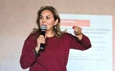 Comprometida Miriam Cano con la transformación de BC a través de la formación política