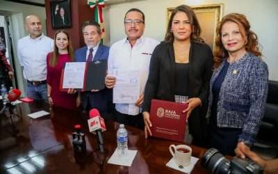 Entrega Gobierno de Marina del Pilar segundo informe la Congreso del Estado