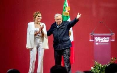 Marina del Pilar, es lo mejor que le ha pasado a Baja California: AMLO