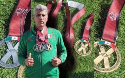 Obtiene Sanquintinense 4 oros y  2 platas en competencia atlética en Cd. Juárez