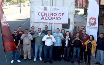 Envía DIF BC 1er camión con cerca de 25 toneladas de víveres para damnificados de Guerrero