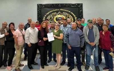 Atiende Rocío López Gorosave situación de policías activos, jubilados y pensionados