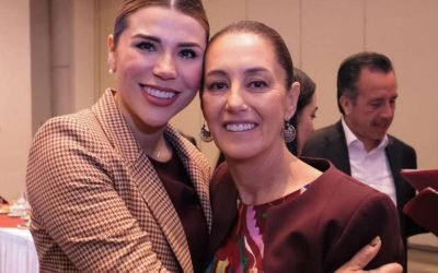 Asistió Marina del Pilar a registro oficial de Claudia Sheinbaum como precandidata presidencial