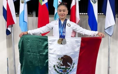 Brillan gimnastas de Baja California en Centroamericano Juvenil