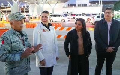 Impulsa Marina del Pilar junto con Gobierno de México agilización de cruces fronterizos