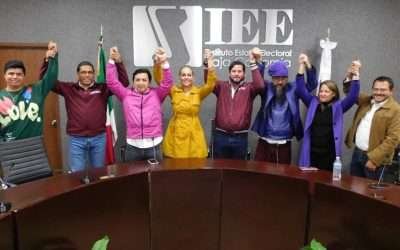 Cede MORENA tres alcaldías de Baja California