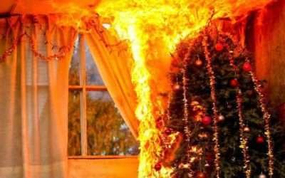 Incrementan incendios hasta un 25% en temporada decembrina