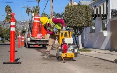 Repone CESPE tuberia de aguas residuales en Blvd. Bucaneros
