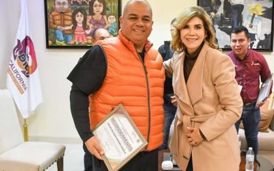 Reconoció DIF BC a brigadistas que ayudaron a damnificados de Guerrero tras Huracán Otis
