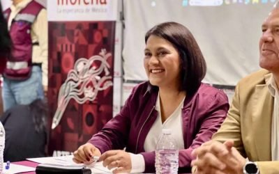 Respaldo de morenistas, nos da fuerza para encabezar trabajos por la Defensa de la 4T: Mónica Vargas