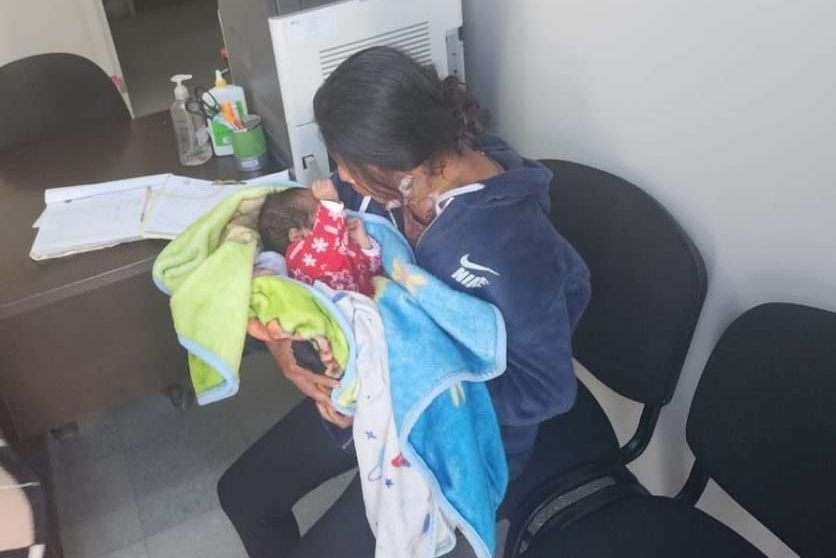 bebé recuperado FGE