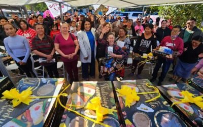 Fomenta Mónica Vargas unión familiar en Día de Reyes