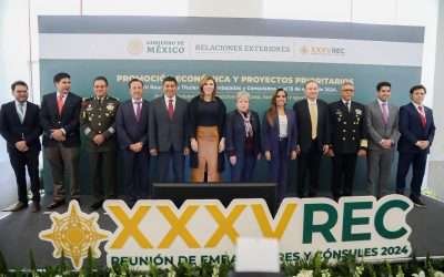 Presentó Marina del Pilar estrategias para fortalecer inversión extranjera y el desarrollo binacional