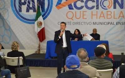 Se registra Iván Nolasco como pre candidato a alcaldía de Ensenada por Alianza PRI-PAN